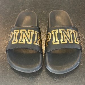 PINK Victoria Secret Slides Size M